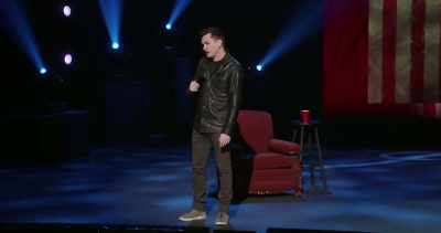I wouldn't consider myself, you know,
religious, but I am spiritual." - Jim Jefferies: Freedumb