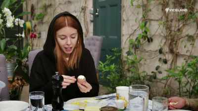 I wouldn't put 100, I have never
put 100 quid on a race before. - Stacey Dooley Sleeps Over
