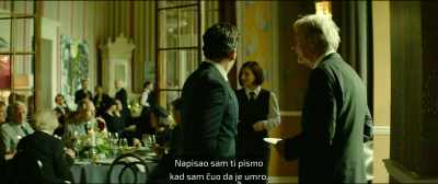 I wrote you a letter after
I heard he was dead. - The Collini Case
