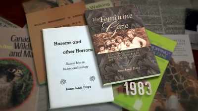 I wrote various feminist books - The Woman Who Loves Giraffes
