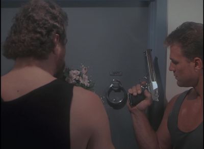 Yeah. Who is it?
Flowers for Mr. Salazar. - Miami Vice
