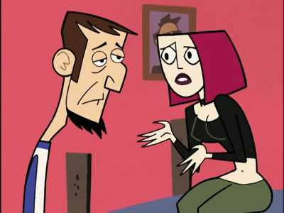 I had your back
in the multiple choice thing, - Clone High