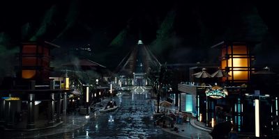 {\i1}Thank you for visiting Jurassic World.{\i} - Jurassic World