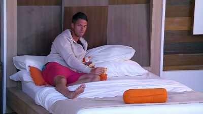 IAIN:
Adam was in deep trouble, - Love Island