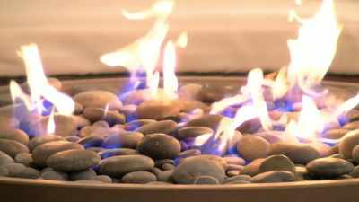 IAIN: It's party time, so let
us set fire to some stones, - Love Island