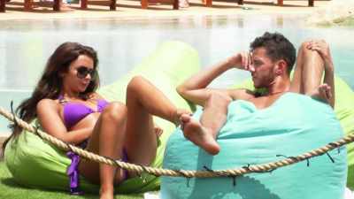 IAIN: It's the afternoon
and around the pool - Love Island