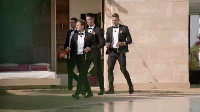 IAIN: The boys
are suited and booted, - Love Island