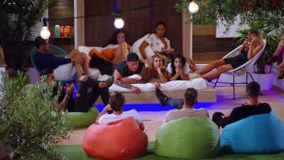 IAIN: The Islanders are
having a little get together - Love Island