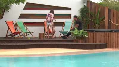 IAIN:
Tom's left one ex in bed - Love Island