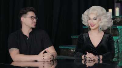 [Ian and Swanthula laughing] - The Boulet Brothers' Dragula: Titans