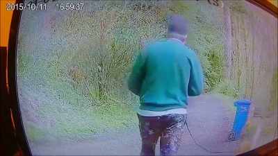 ‐Ian's neighbor goes on the run
but is eventually arrested - Neighborhood Wars