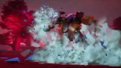 -[ice crunches]
-[dramatic music continues] - LEGO Ninjago: Dragons Rising
