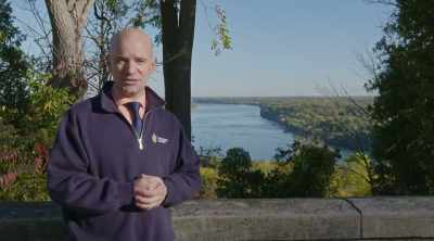 Ice dam formed,
water level kept rising. - World's Most Scenic River Journeys