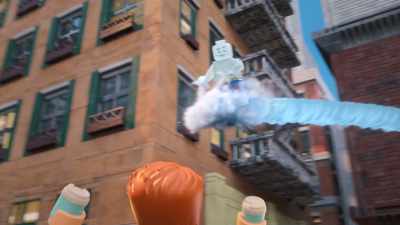 Iceman, just the way you like it.
Hot cocoa with two marshmallows. - LEGO Marvel Avengers: Mission Demolition