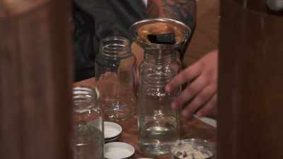I'd be lucky like a jar,
jar and a half-ish. - Moonshiners: Master Distiller
