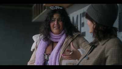I'd be pressed too if my insides
had been cinched for a century. - The Girls on the Bus
