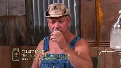 I'd be quicker to drink
a second glass of this - Moonshiners: Master Distiller