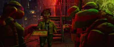 I'd be really freaked out
and disgusted. - Teenage Mutant Ninja Turtles: Mutant Mayhem