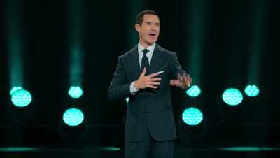 I'd been a dad about 90 minutes,
I thought, "This changes nothing!" - Jimmy Carr: Natural Born Killer