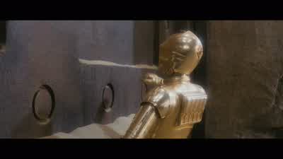 I'd better knock, I suppose. - Star Wars: Episode VI   Return of the Jedi