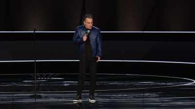 I'd come home
with a flat tire on my bicycle, - Sebastian Maniscalco: Stay Hungry