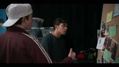 "I'd do anything for you." Think about it.
Mackenzie is Dylan's alibi. - American Vandal