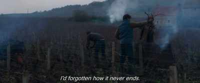 I'd forgotten winter in France. - Back to Burgundy