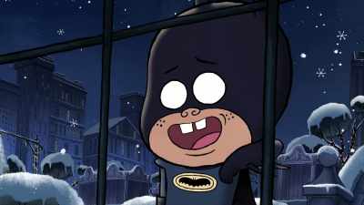 I'd give you a big hug
if I wasn't, you know, - Merry Little Batman