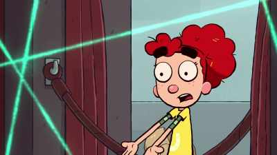 I'd have to somehow
slide under all those lasers - It's Pony