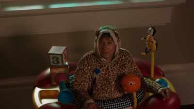 I'd hug ya,
but my nappy's packed - Psych 2: Lassie Come Home