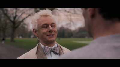 I'd just give it away
or something? - Good Omens