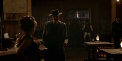I'd learn the import
of that look - Deadwood: The Movie