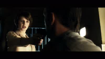 I'd like a word with my husbandYou're not authorizedHow did you get in here - Minority Report