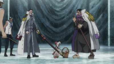 I'd like to avoid bloodshed if possible,
so can you please put a stop to this? - One Piece Film Red