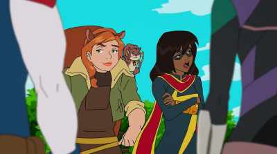 I'd like to call my lawyer, - Marvel Rising: Secret Warriors