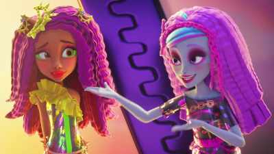 I'd like to introduce Clawdeen Wolf, - Monster High: Electrified