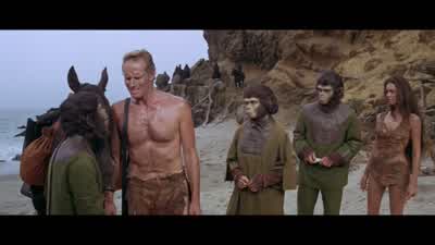 Doctor I'd like to kiss you goodbyeAll right butyou're so damned ugly - Planet of the Apes