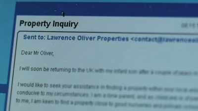 I'd like to seek your assistance with
finding a property in Devon." - The Widower