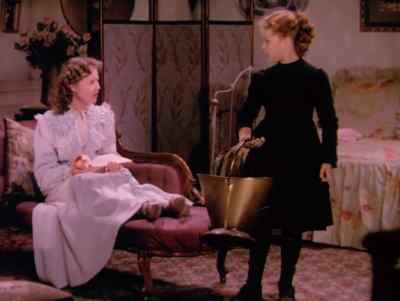 I'd like my shawl. The pink one. It's
on my bed. - The Little Princess