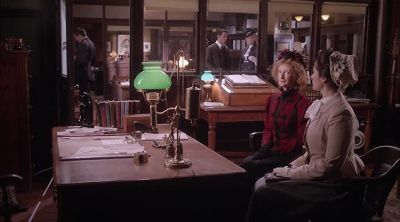 I'd like to sit in on your
interview, as her doctor, William. - Murdoch Mysteries