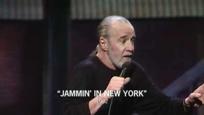 I'd like to talk a little bit
about the war - George Carlin's American Dream