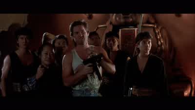 - I'd like to shoot that bastard. - Big Trouble in Little China