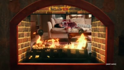I'd love to argue with you - Adult Swim Yule Log