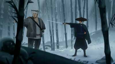 I'd never catch up on the path,
but I remember this shortcut - BLUE EYE SAMURAI