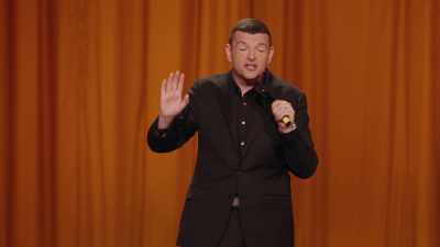 I'd never suffered from piles
or hemorrhoids - Kevin Bridges: The Overdue Catch-Up
