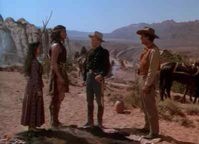 I'd not expected to
see you, but my heart is glad. - The Battle at Apache Pass