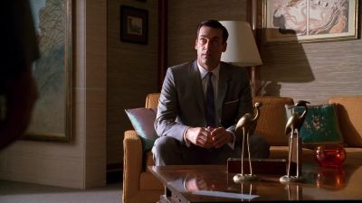 I'd prefer you didn't
smoke in here right now. - Mad Men