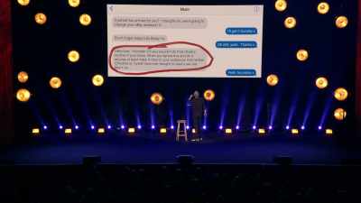 I'd prefer it if you wouldn't
do that vibrator routine in your show. - Greg Davies: You Magnificent Beast