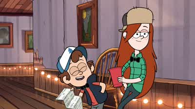 I'd probably go for stretch over there. - Gravity Falls