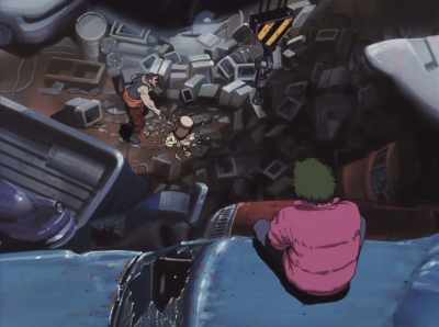 I'd rather hook up
with a spiny armadillo! - Cowboy Bebop